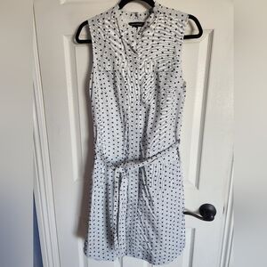 Banana Republic Sleeveless Shirt Dress Women's Small